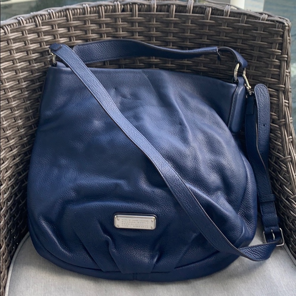 Marc Jacobs Royal Blue Hobo Purse